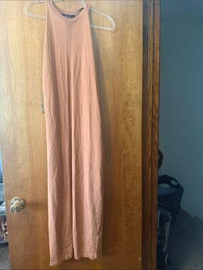 Forever 21 Rust-Toned Sleeveless Maxi Dress